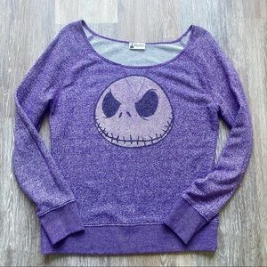 COPY - Purple Nightmare Before Christmas Pullover Sweater
